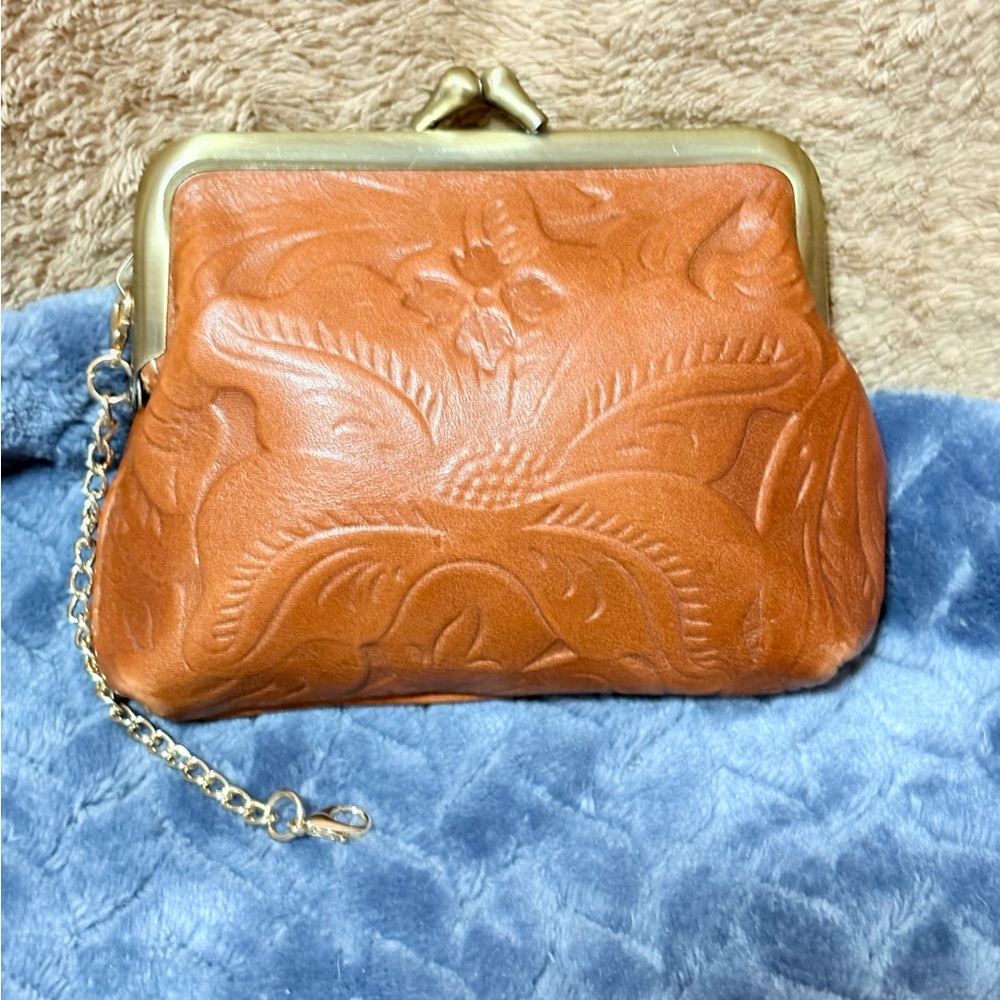 Patricia Nash Borse Tooled Leather Coin Purse